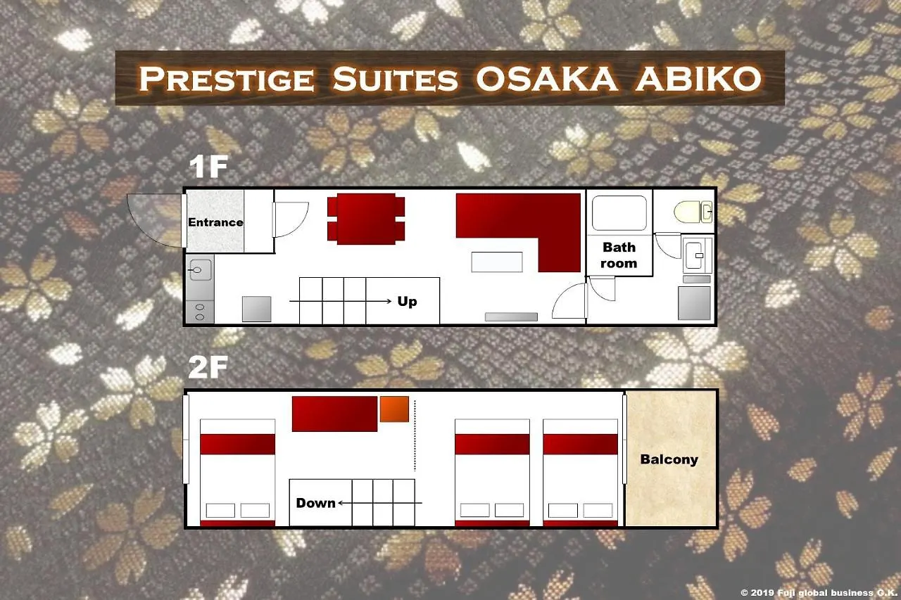 Prestige Suites Osaka Abiko 0*,